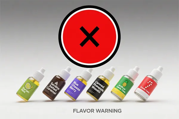 Vape Juice Flavors to Avoid: Sidestepping Unpopular Choices