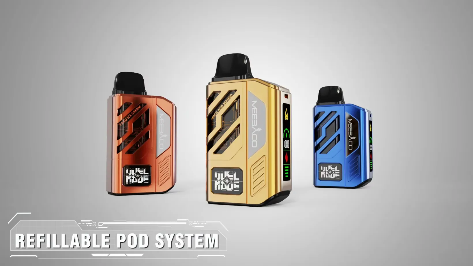 MBC0013 Vape dengan Kartridj yang Dapat Diganti