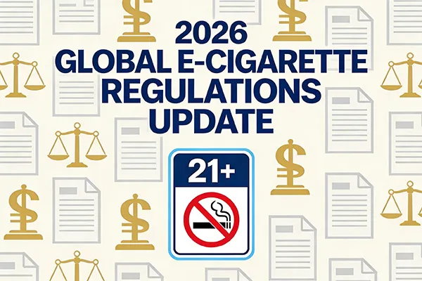 2026 Global E-Cigarette Ban Updates & Legal Age Limits by Country