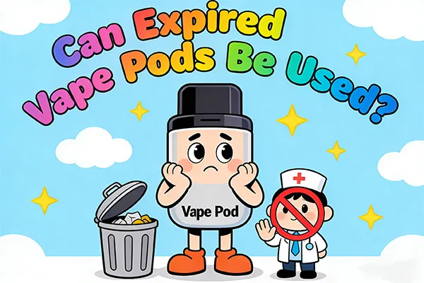 Can Expired Vape Pods Be Used? Ingredient Changes & Health Risk Tips