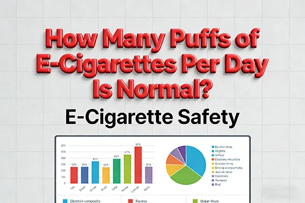 ¿Cuántas caladas de vapeo al día son normales?